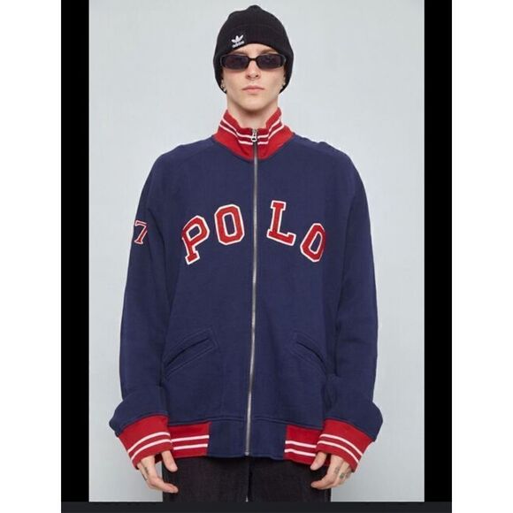 Polo Ralph Lauren Athletic Varsity jacket L - Picture 1 of 10